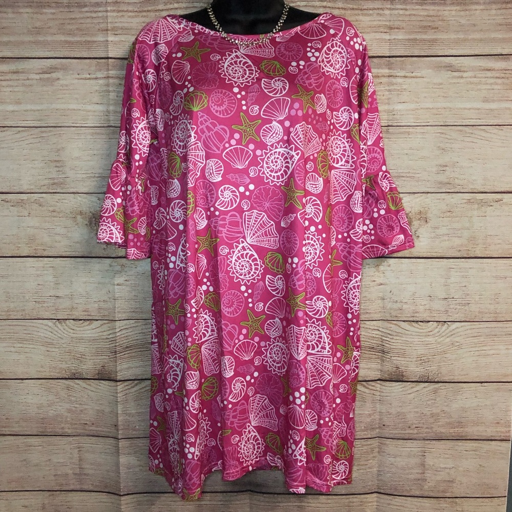 Shell Dress in pink | XL 🌸1 LEFT🌸